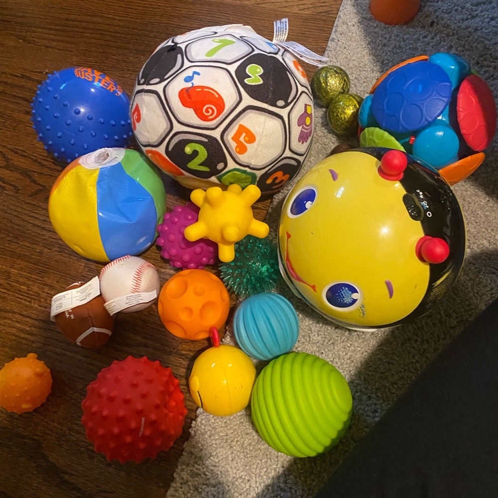Toddler ball and toys